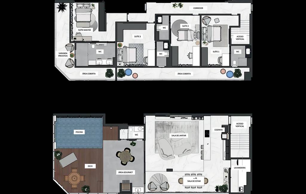 Cobertura, 4 quartos, 341 m² - Foto 2