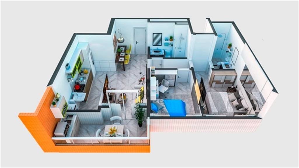 Apartamento, 2 quartos, 58 m² - Foto 8