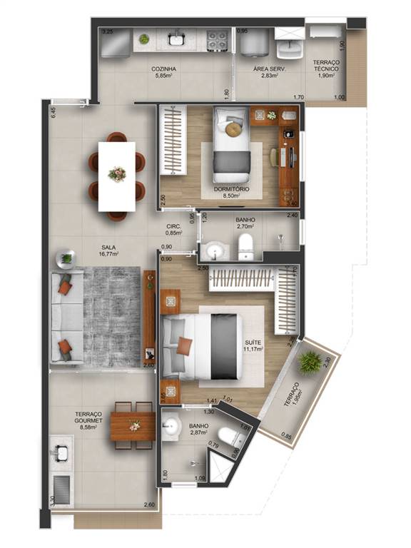 Apartamento, 2 quartos, 76 m² - Foto 26