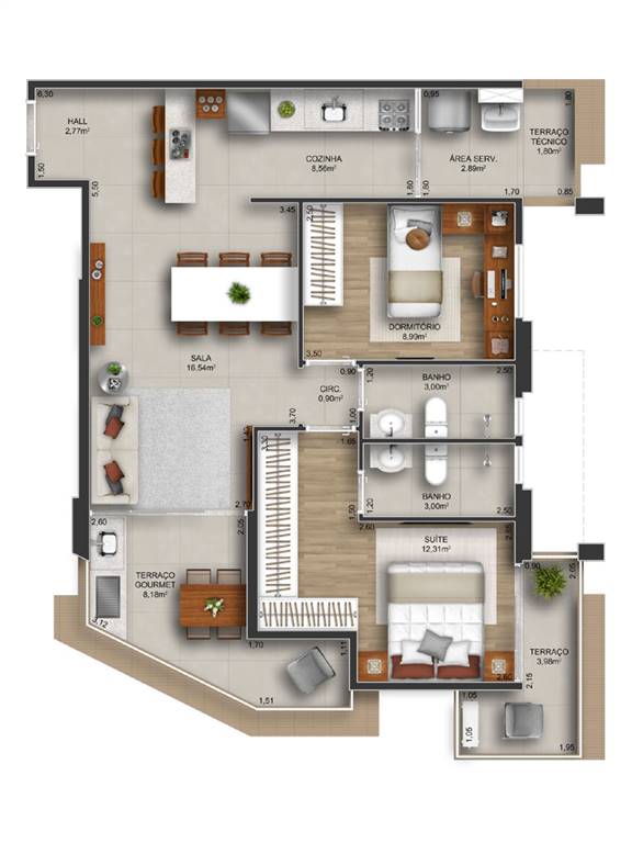 Apartamento, 2 quartos, 87 m² - Foto 27