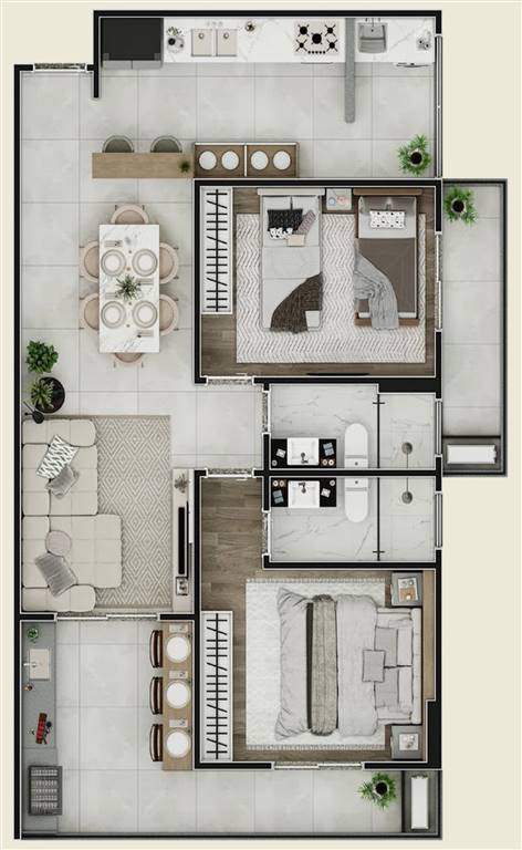 Apartamento, 2 quartos, 81 m² - Foto 18