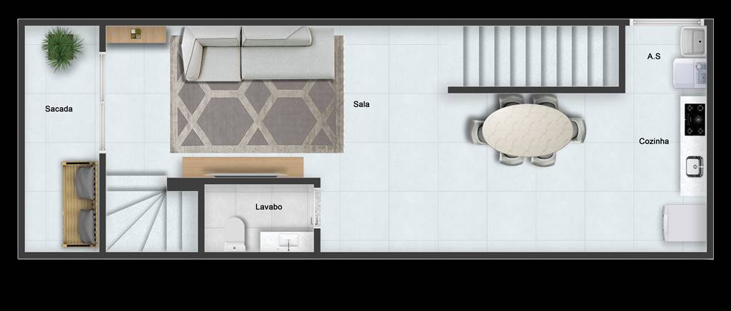 Sobrado, 2 quartos, 93 m² - Foto 15