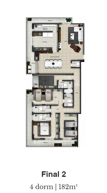 Apartamento, 4 quartos, 183 m² - Foto 17