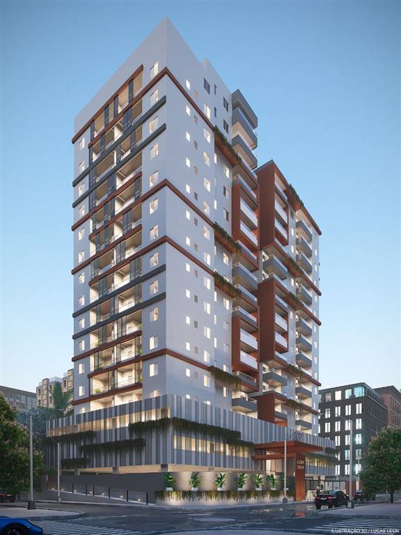SUPER EMPREENDIMENTO NA GUILHERMINA 2 DORMS ? 250 METROS DO MAR ? LAZER IMPRESSIONANTE E COM ARQUITETURA DIFERENCIADA