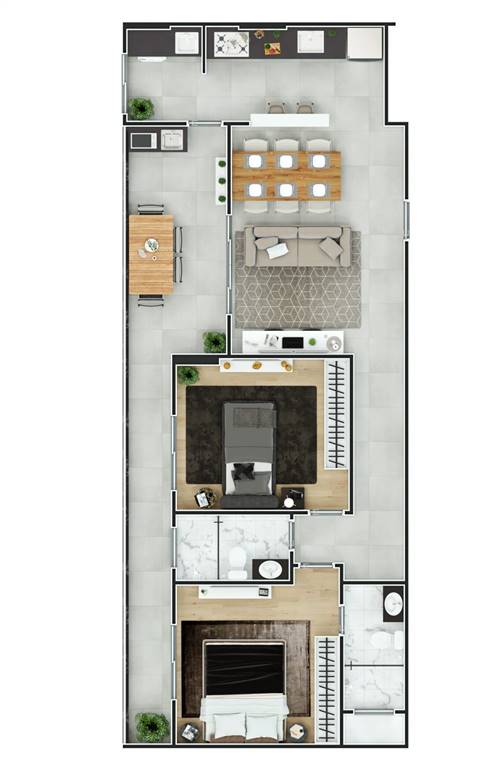 Apartamento, 2 quartos, 84 m² - Foto 11