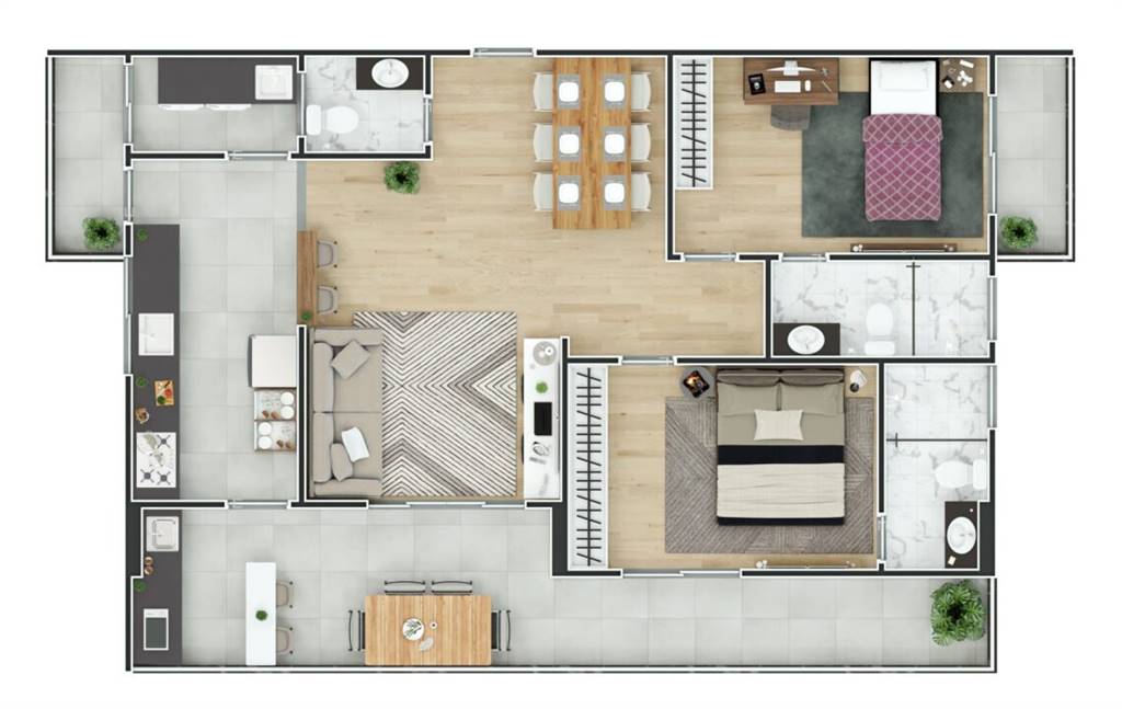 Apartamento para alugar com 2 quartos, 95m² - Foto 11