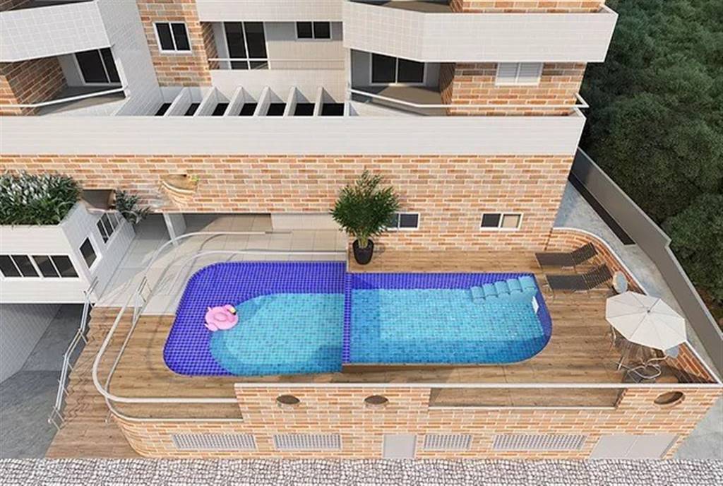 APARTAMENTO COM 57.32 m² - AVIACAO - PRAIA GRANDE SP