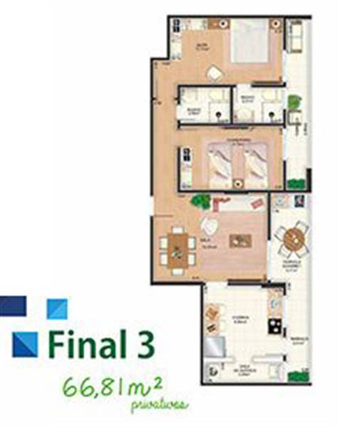 Apartamento, 2 quartos, 82 m² - Foto 11