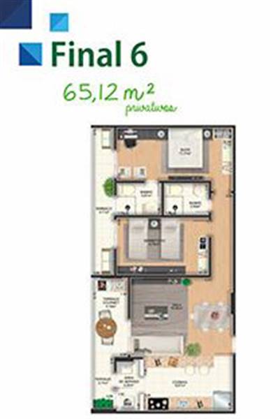Apartamento, 2 quartos, 79 m² - Foto 10