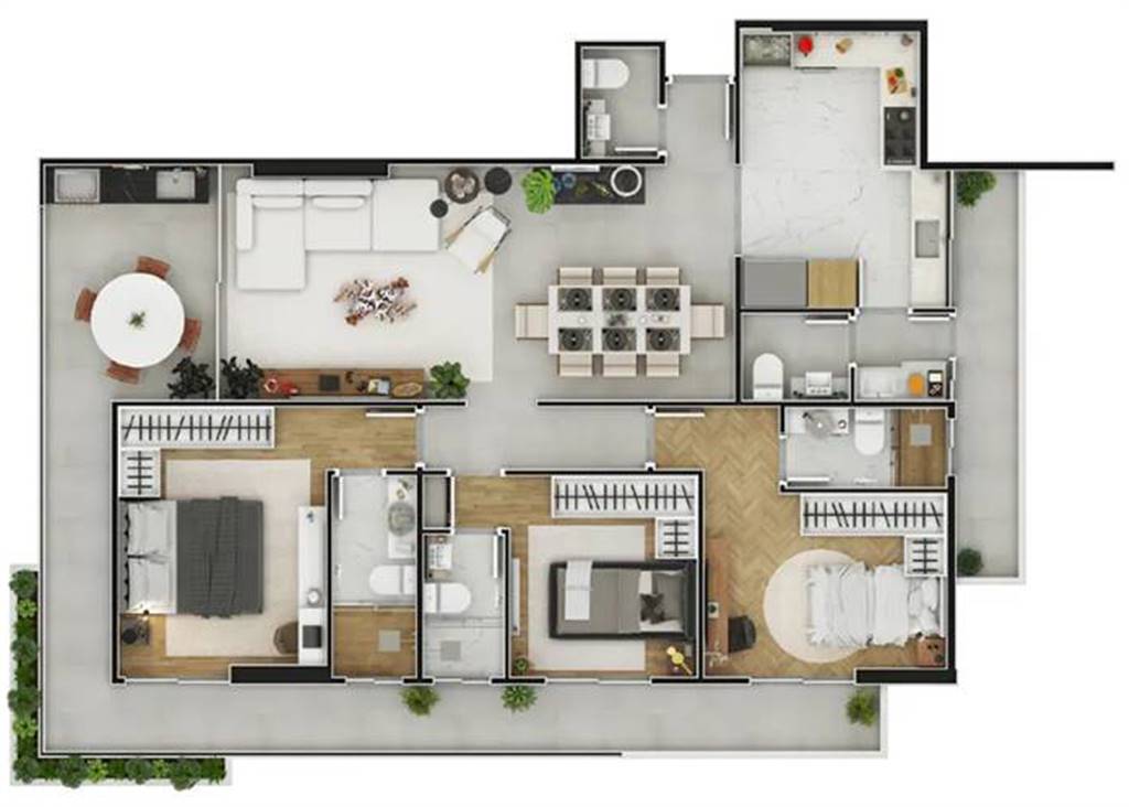 Apartamento, 3 quartos, 130 m² - Foto 20
