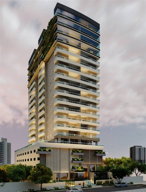 APARTAMENTO COM 107.18 m² - CAIÇARA - PRAIA GRANDE SP