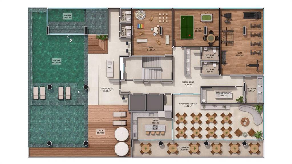Cobertura, 4 quartos, 156 m² - Foto 2