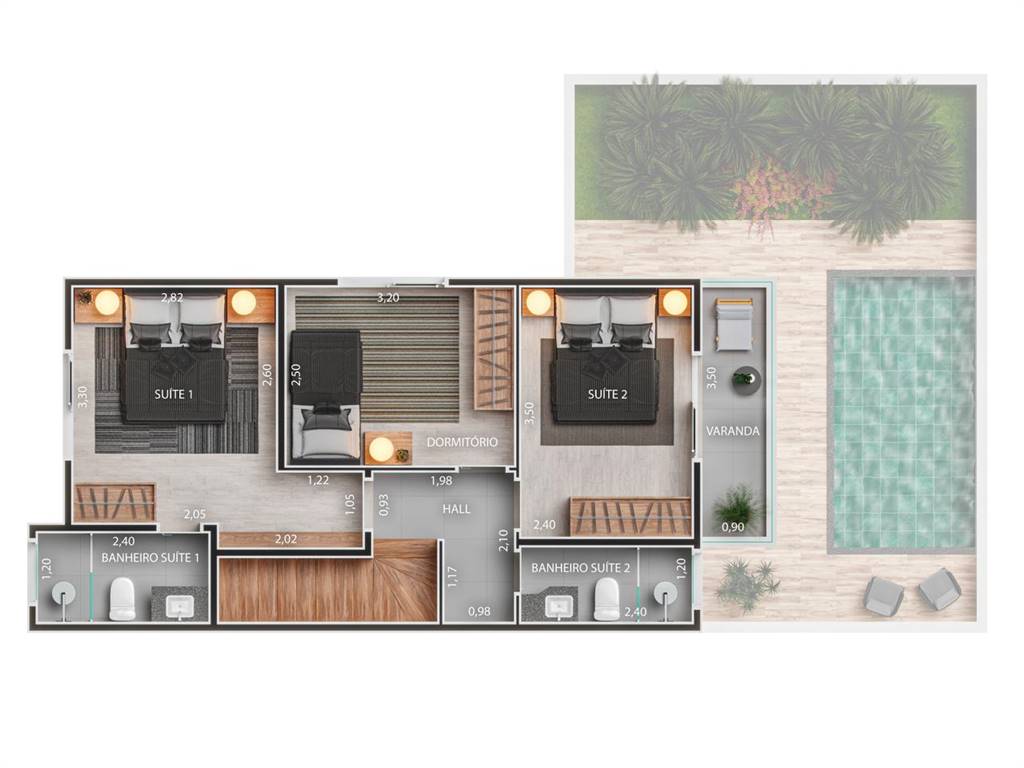 Casa de Condomínio, 2 quartos - Foto 5