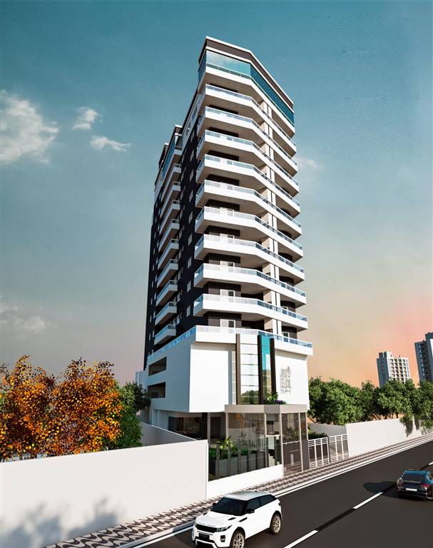 APARTAMENTO COM 81.26 m² - MIRIM - PRAIA GRANDE SP