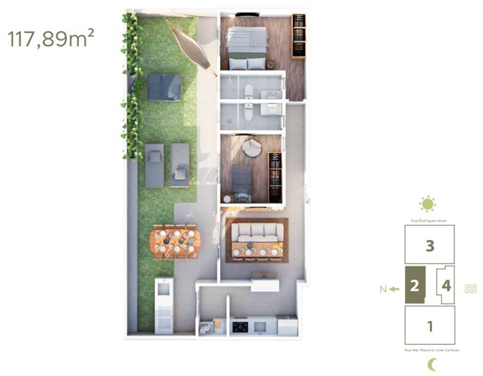 Apartamento, 3 quartos, 129 m² - Foto 16