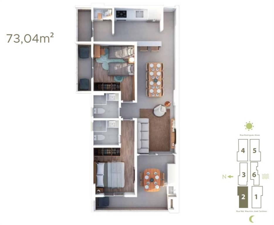 Apartamento, 3 quartos, 129 m² - Foto 17