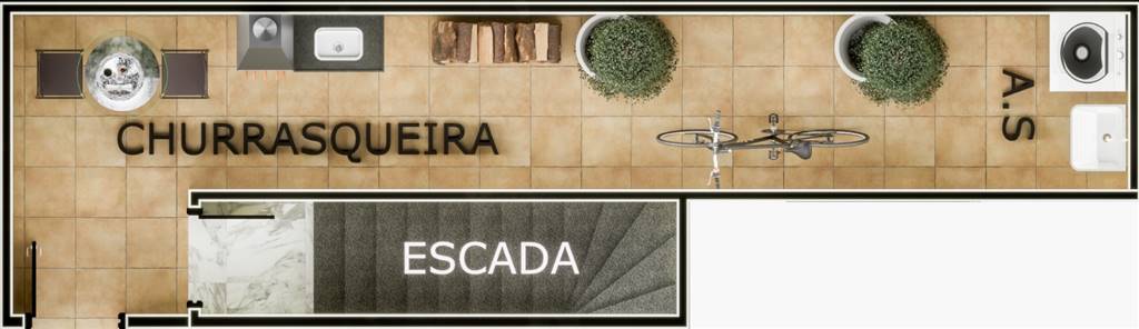 Casa, 2 quartos, 42 m² - Foto 10