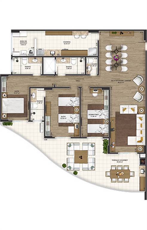 Apartamento, 3 quartos, 163 m² - Foto 30