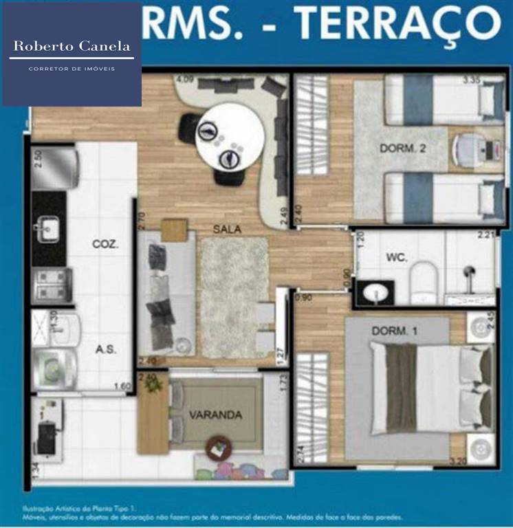 Apartamento, 2 quartos, 50 m² - Foto 13