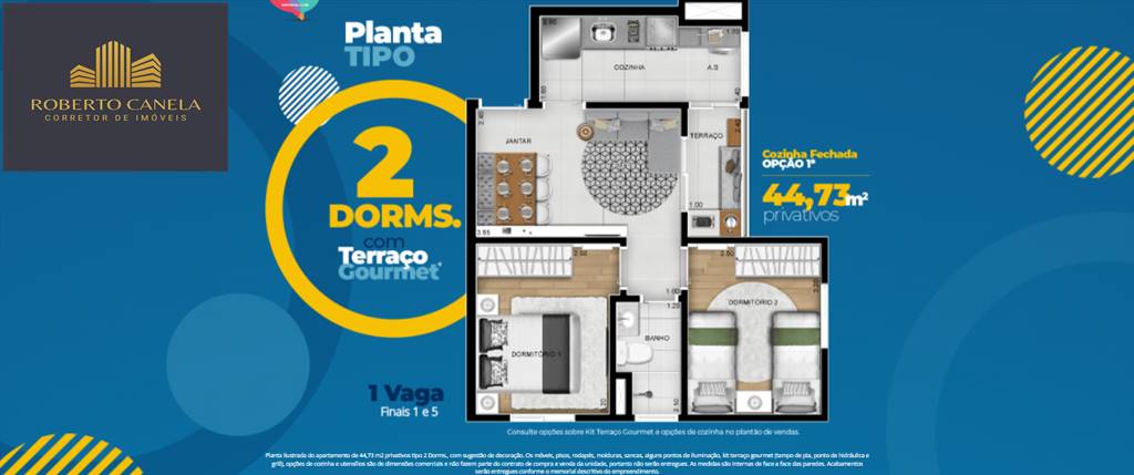 Apartamento à venda com 2 quartos, 44m² - Foto 19