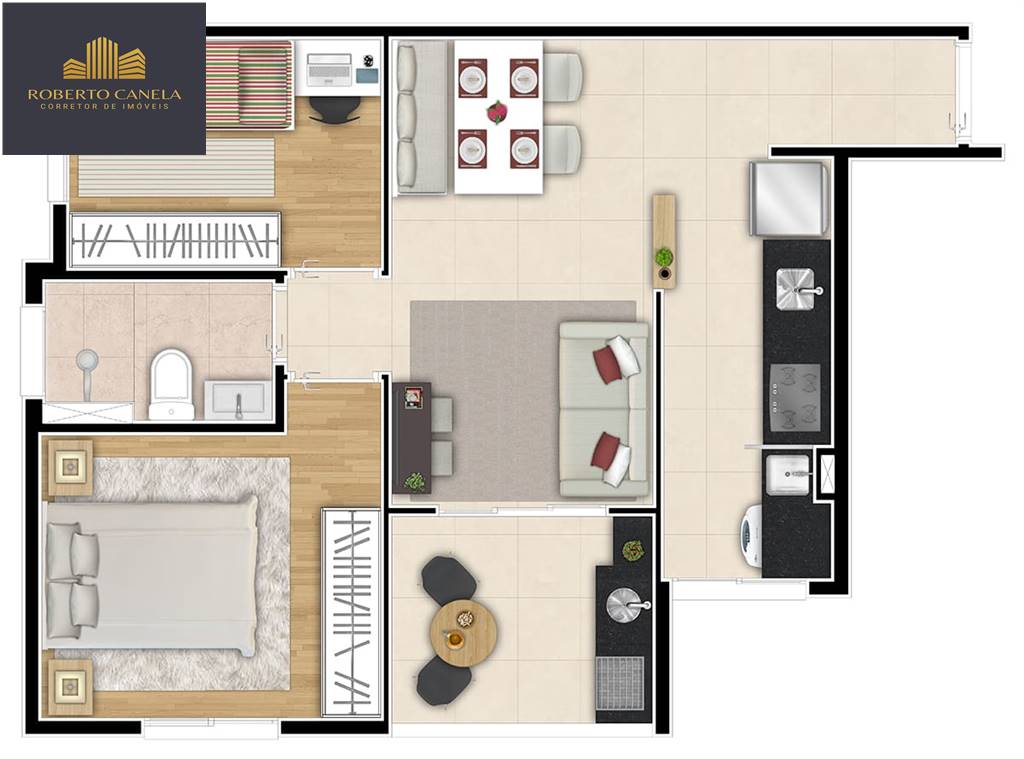 Apartamento, 2 quartos, 45 m² - Foto 17