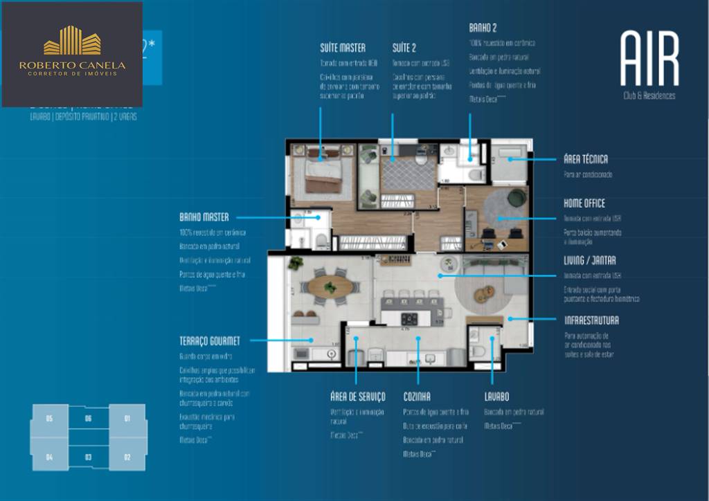 Apartamento à venda com 3 quartos, 91m² - Foto 29