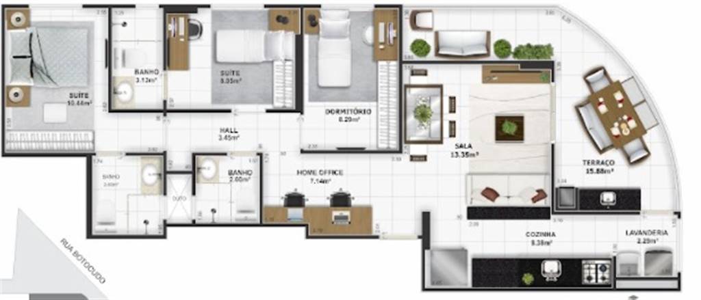 Apartamento, 3 quartos, 97 m² - Foto 5