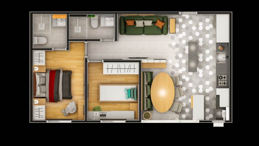 Apartamento, 2 quartos, 55 m² - Foto 10