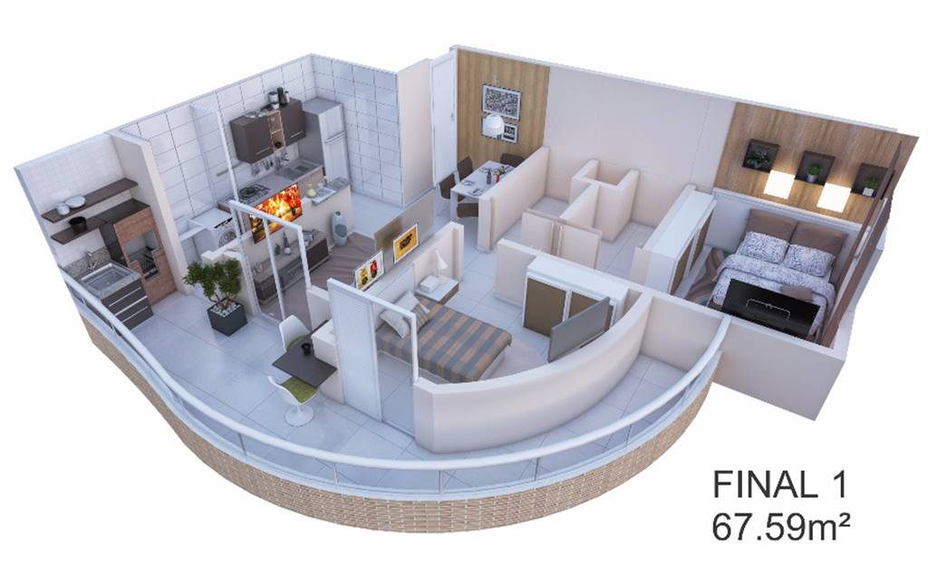 Apartamento, 2 quartos, 68 m² - Foto 13