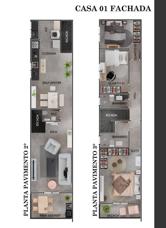 Casa, 3 quartos, 120 m² - Foto 6