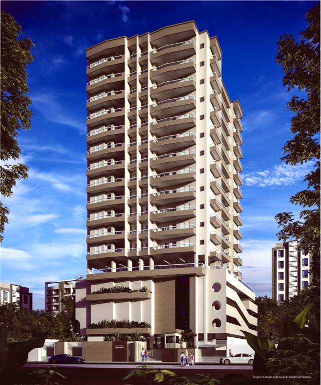 APARTAMENTO COM 101.46 m² - AVIAÇÃO - PRAIA GRANDE SP