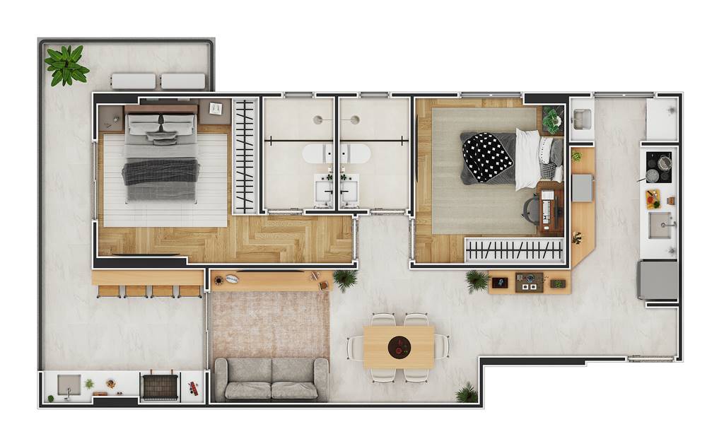 Apartamento, 2 quartos, 72 m² - Foto 26