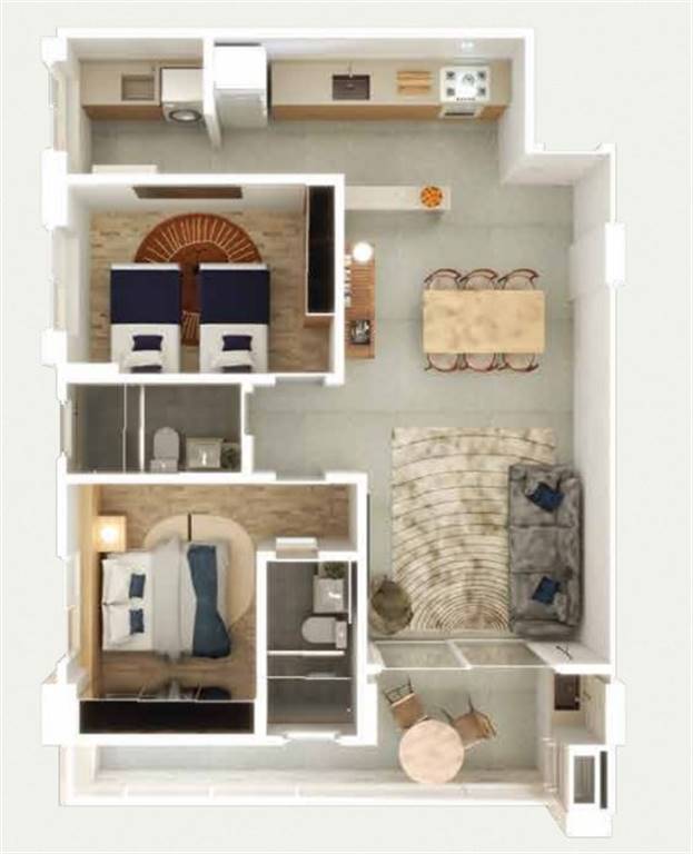 Apartamento, 2 quartos, 76 m² - Foto 2