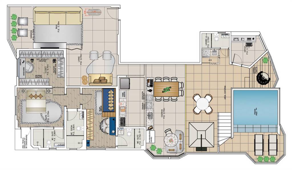 Apartamento, 2 quartos, 232 m² - Foto 30