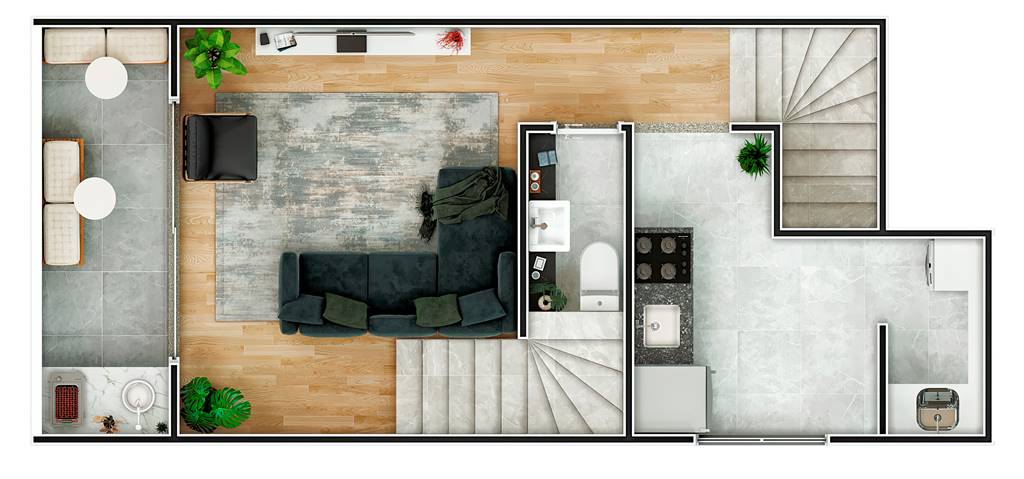 Sobrado, 3 quartos, 105 m² - Foto 5