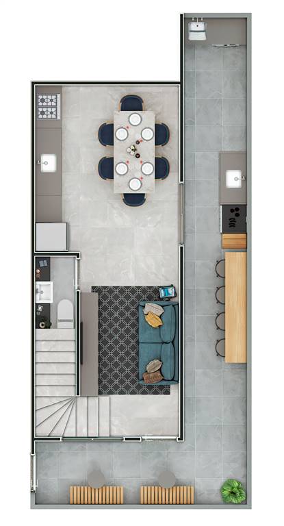 Casa, 2 quartos, 75 m² - Foto 7