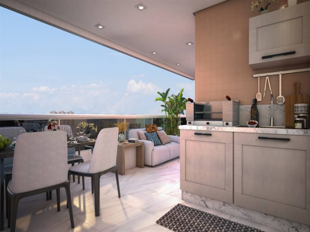 Apartamento com 2 dorms, Ocian, Praia Grande - R$ 581 mil, Cod: 2804