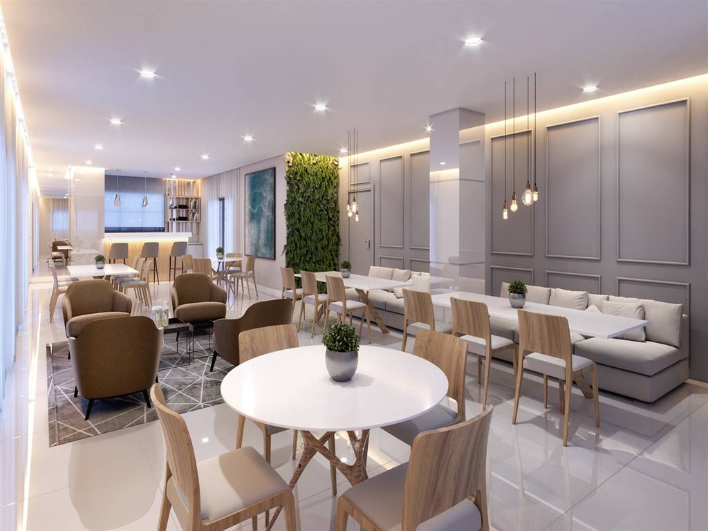 Apartamento com 1 dorm, Maracanã, Praia Grande - R$ 357 mil, Cod: 2869