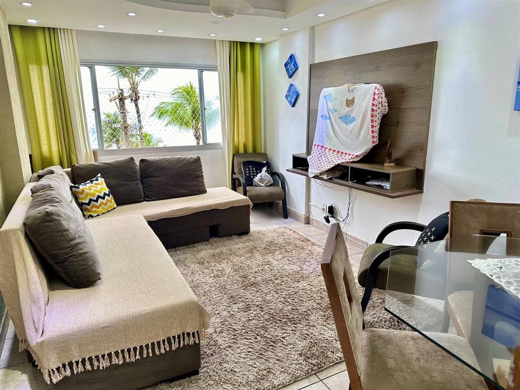 Apartamento com 2 dorms, Caiçara, Praia Grande - R$ 370 mil, Cod: 2493