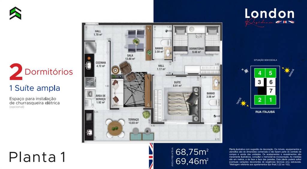Apartamento, 2 quartos, 70 m² - Foto 20
