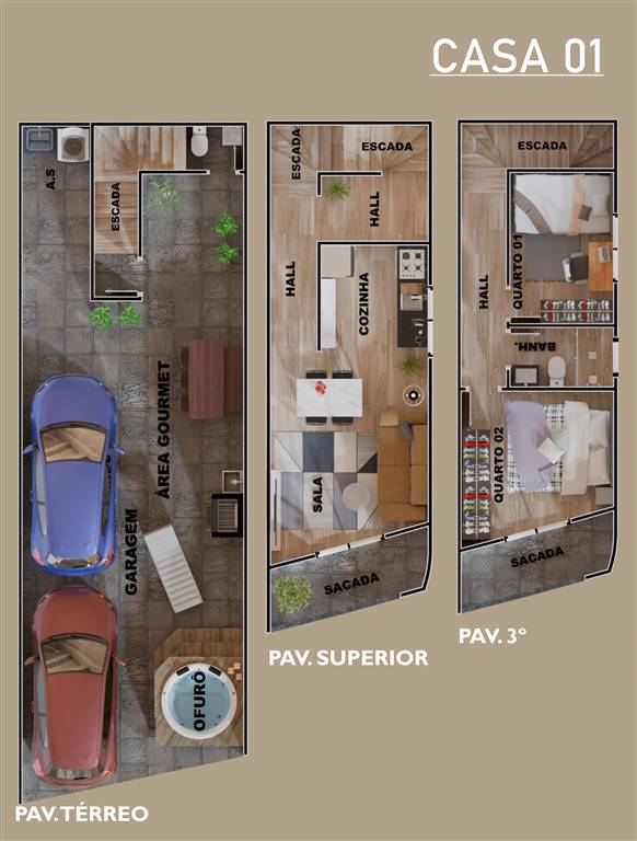 Sobrado, 2 quartos, 90 m² - Foto 6