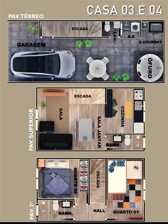 Sobrado, 2 quartos, 80 m² - Foto 6