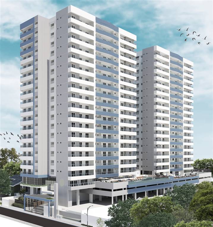 APARTAMENTO COM 82.79 m² - OCIAN - PRAIA GRANDE SP