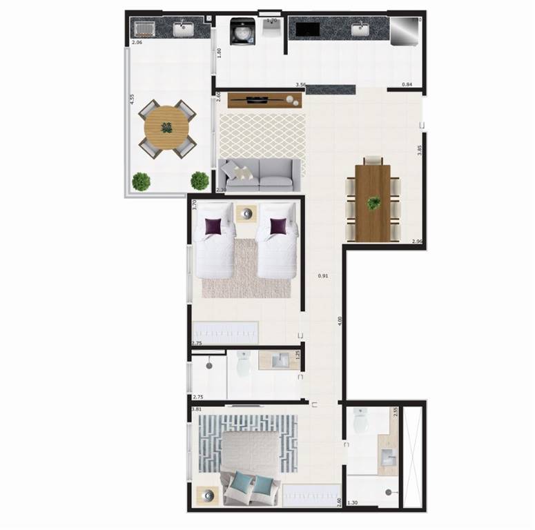 Apartamento, 2 quartos, 76 m² - Foto 14